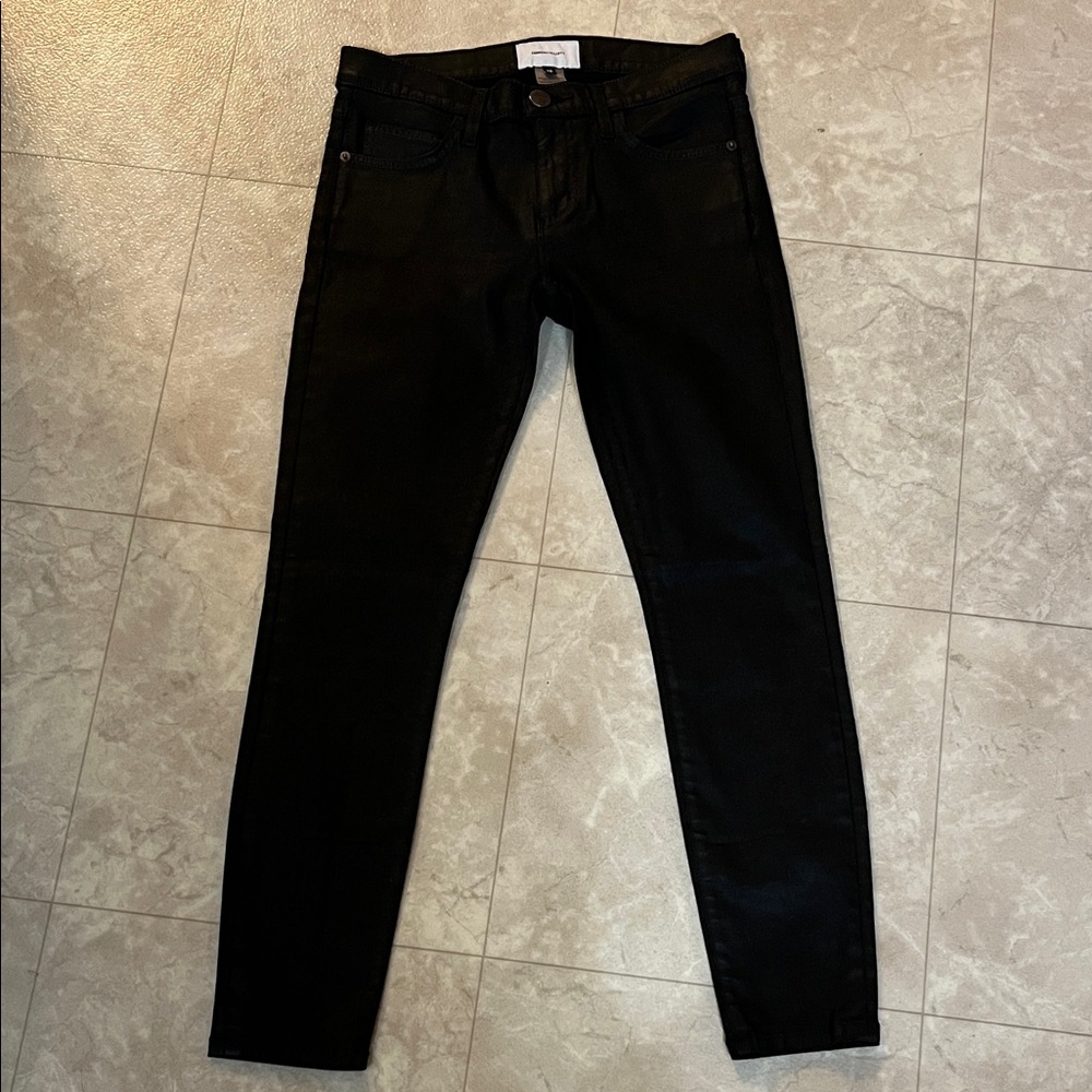 Current/Elliott Women's Black Skinny Jeans 28